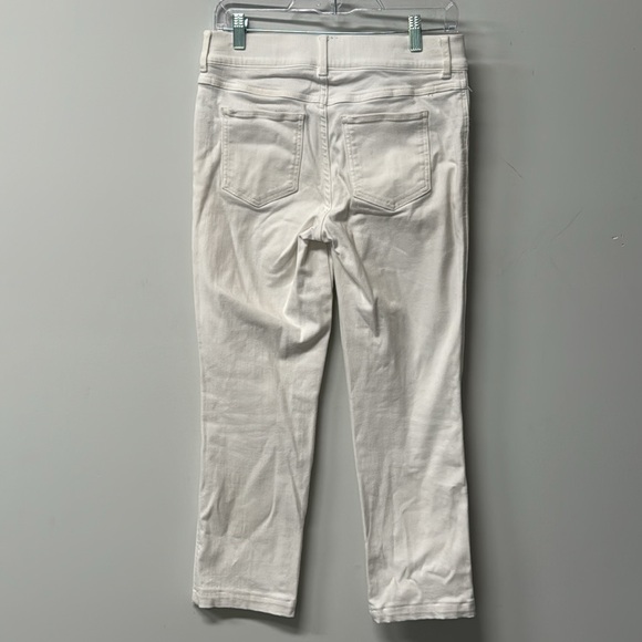 Spanx Jean-ish Leggings White Size Medium stretch Skinny comfy - Picture 3 of 8
